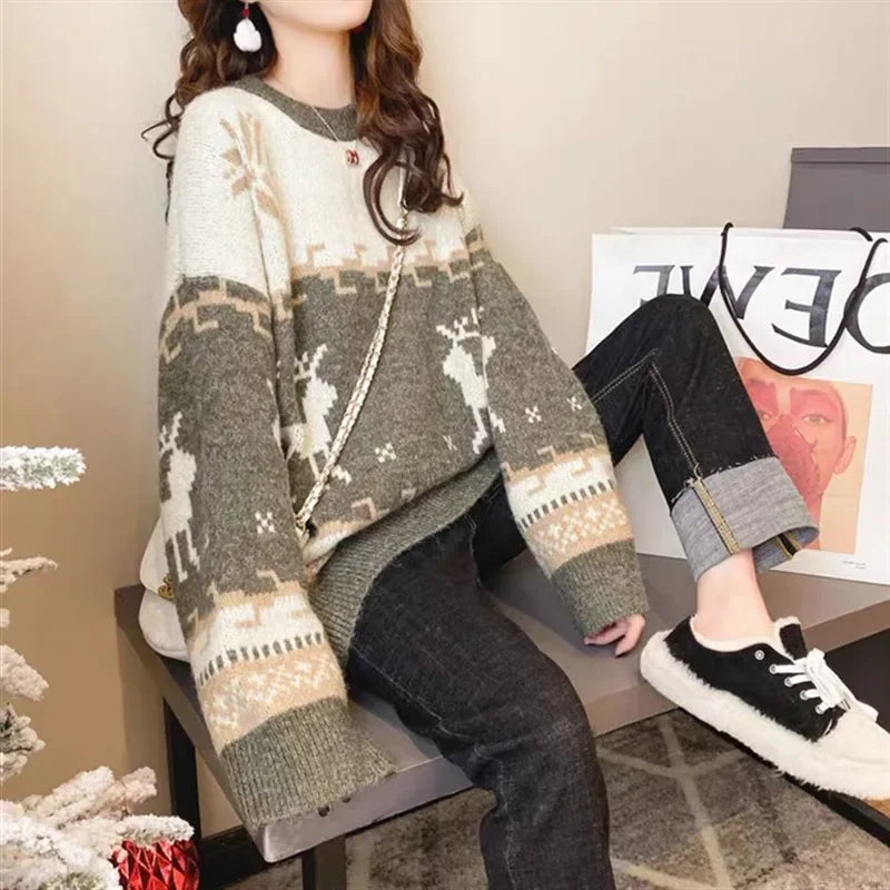 Warm Cable Sweater