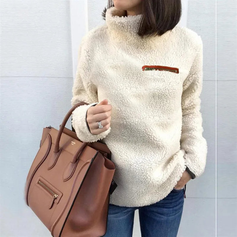 Warm Ribbed Sweater