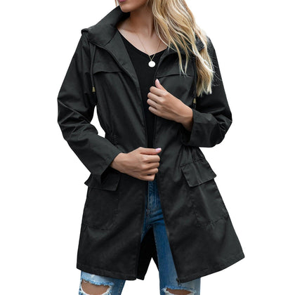 Layered Double-Breasted Coat
