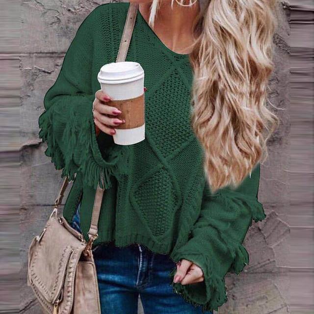 Casual Ribbed Sweater