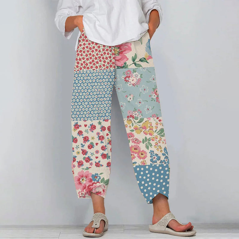 Simple High-Waist Pants