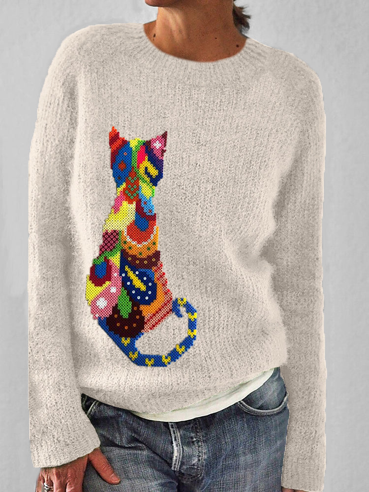 Cozy Buttoned Sweater