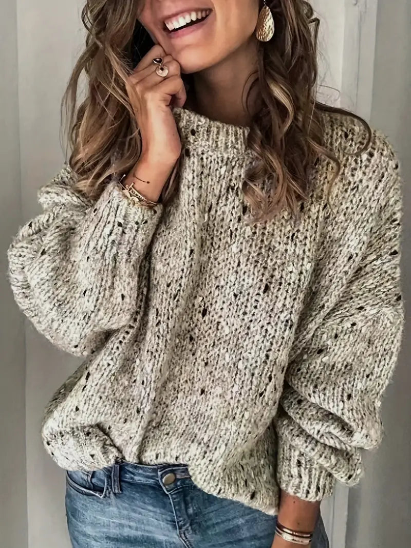 Easy Cropped Sweater