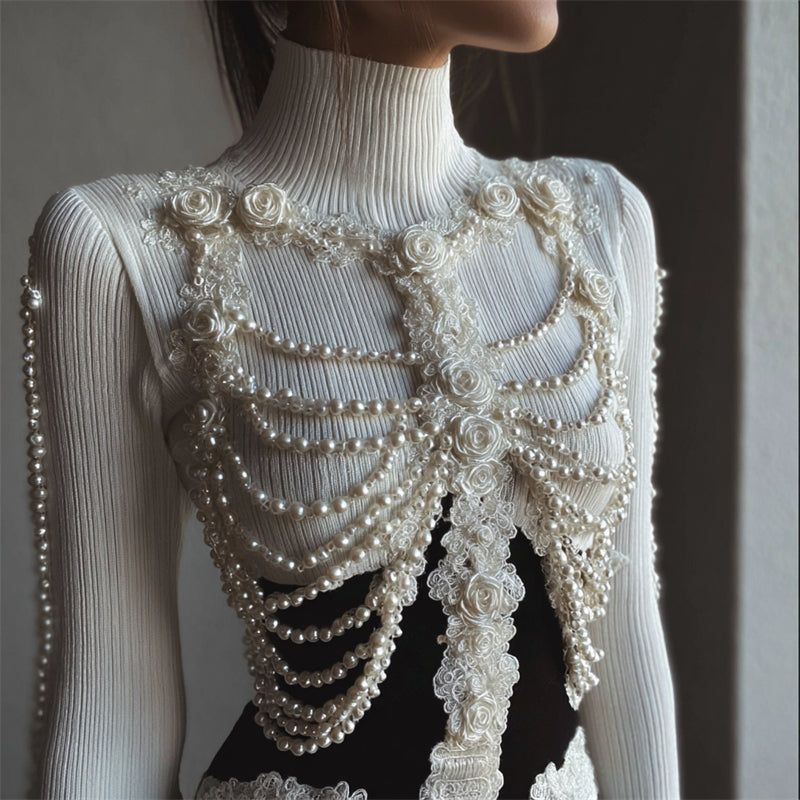 Easy Buttoned Sweater