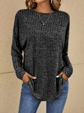 Casual Cropped Sweater