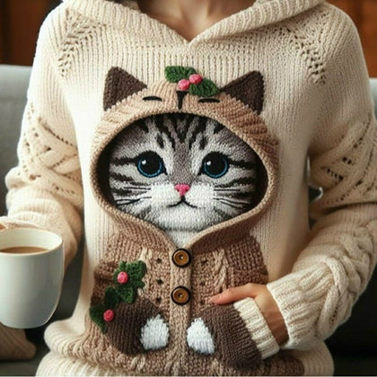Textured Striped Sweater