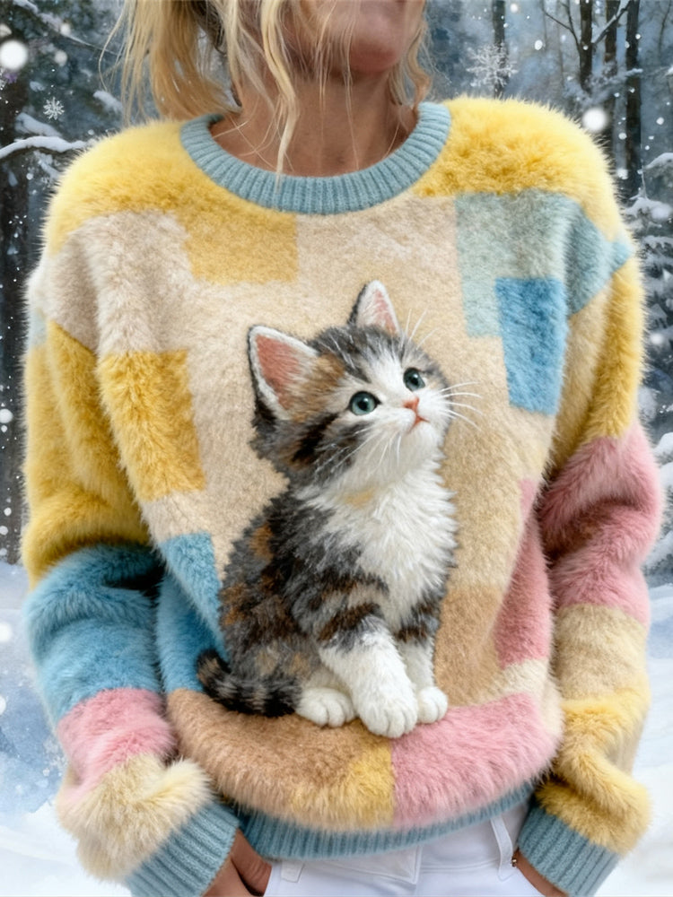 Relaxed Cable Sweater
