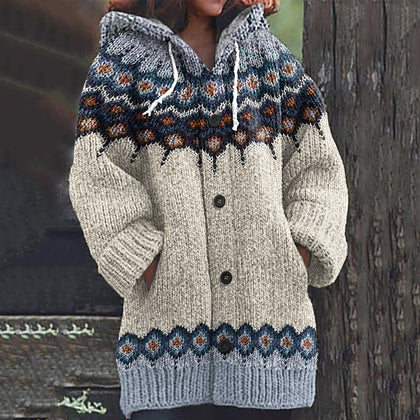 Weekend Buttoned Sweater