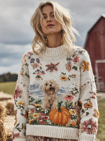 Casual Ribbed Sweater