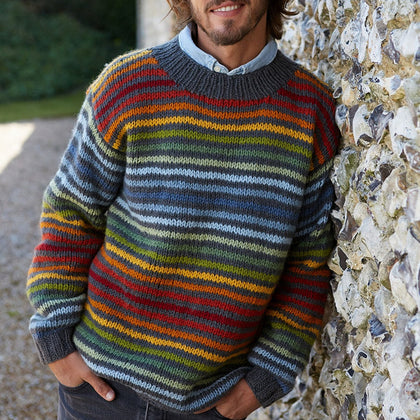 Warm Striped Sweater