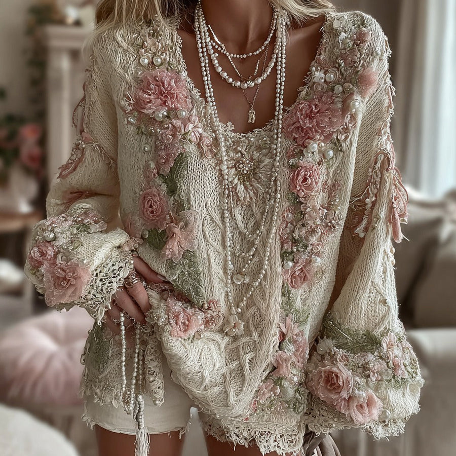Warm Striped Sweater