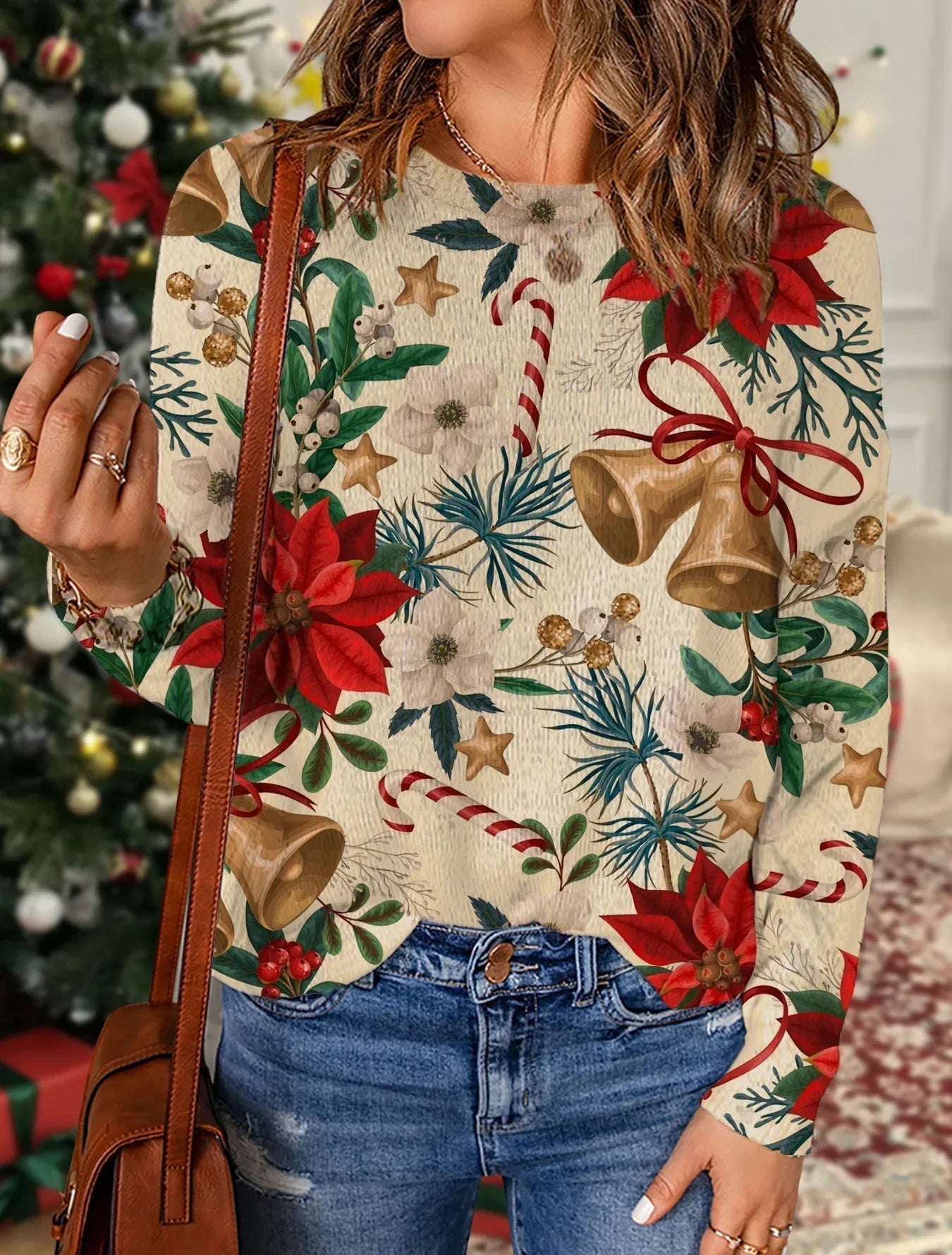 Textured Striped Sweater