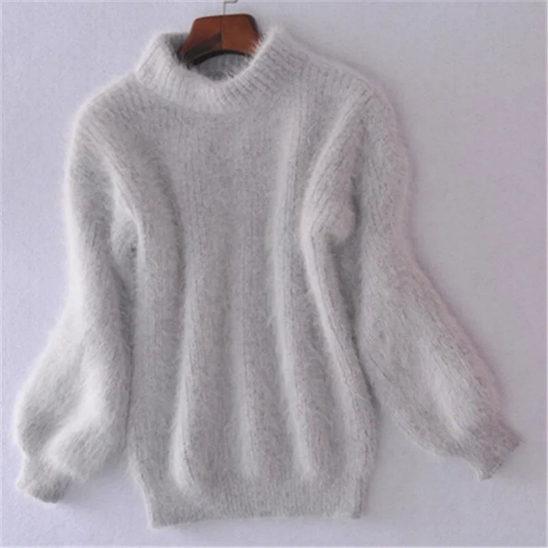 Textured Cropped Sweater