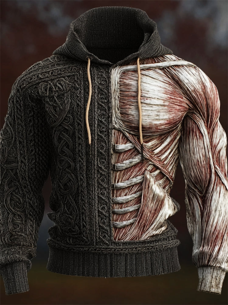 Warm Striped Sweater