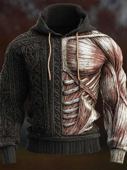 Warm Striped Sweater