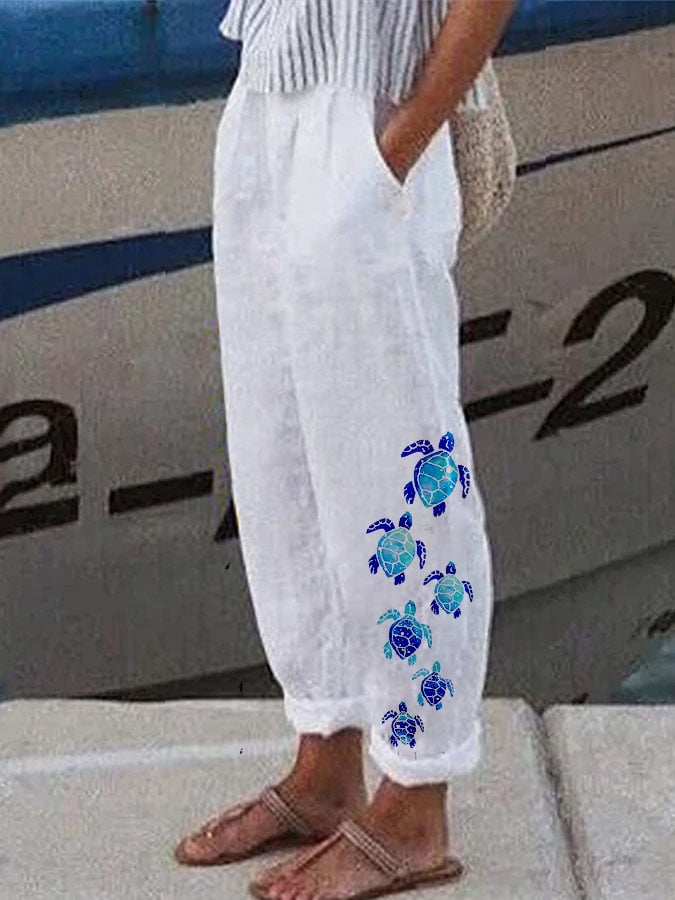 Casual Pull-On Pants