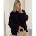 Relaxed Cable Sweater