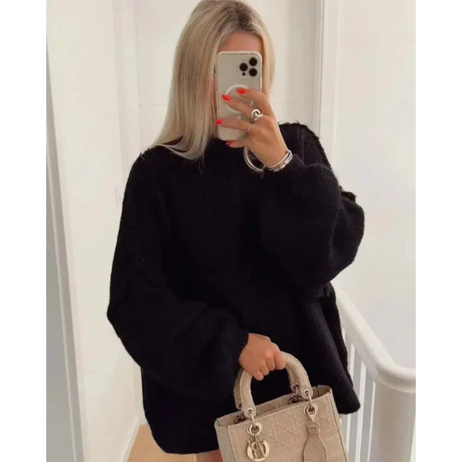 Relaxed Cable Sweater