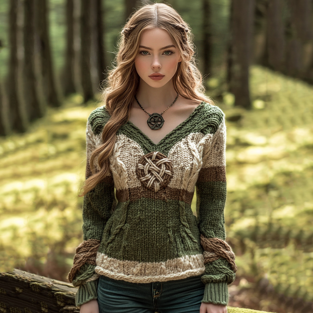 Textured Ribbed Sweater