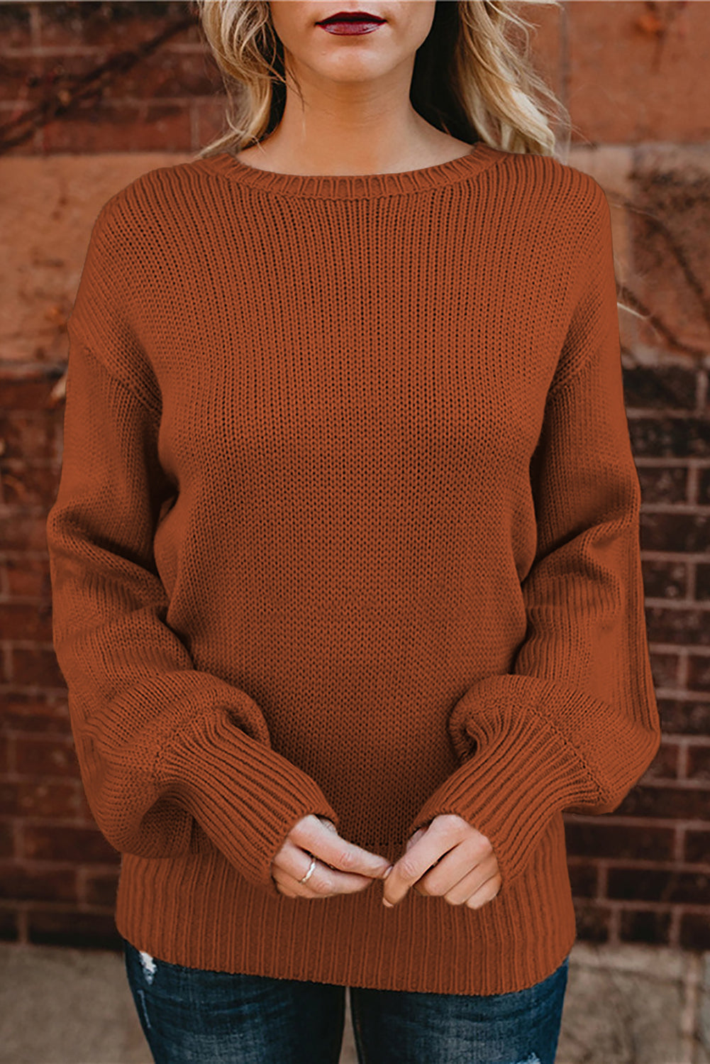 Weekend Ribbed Sweater
