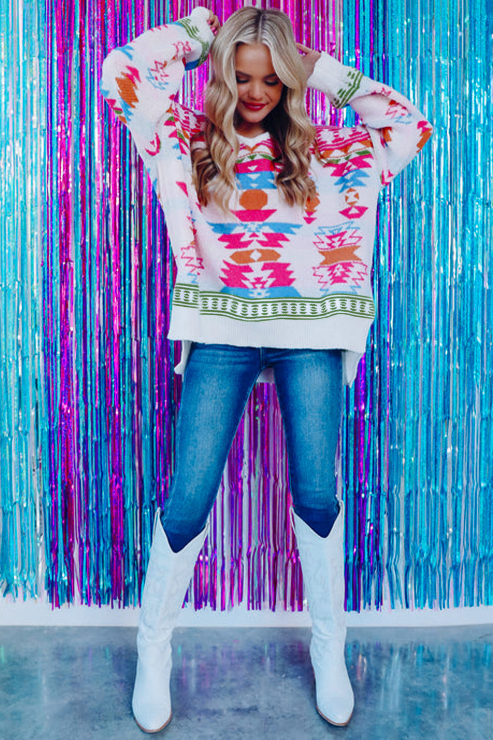 Easy Striped Sweater