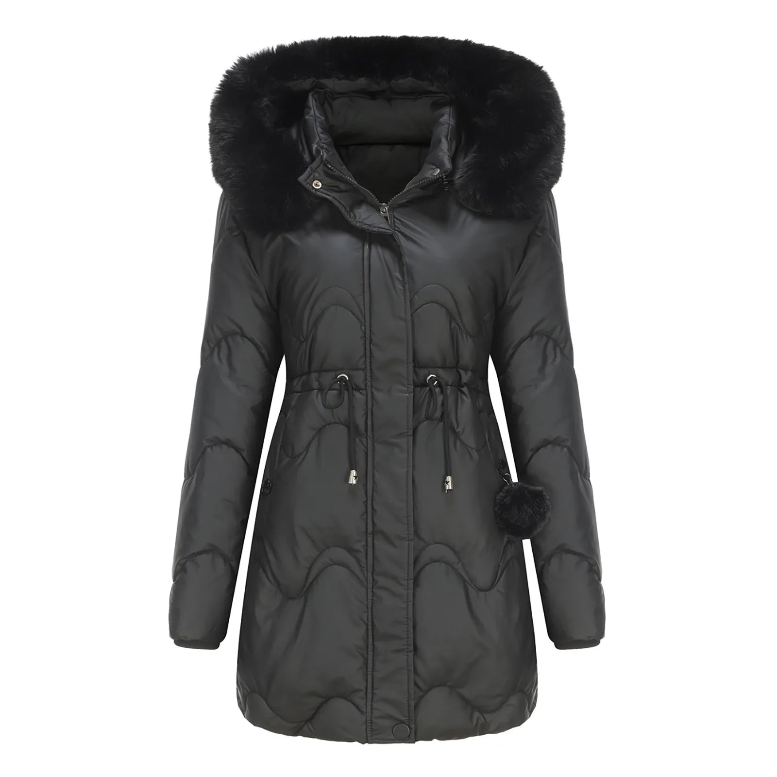 Soft Buttoned Coat