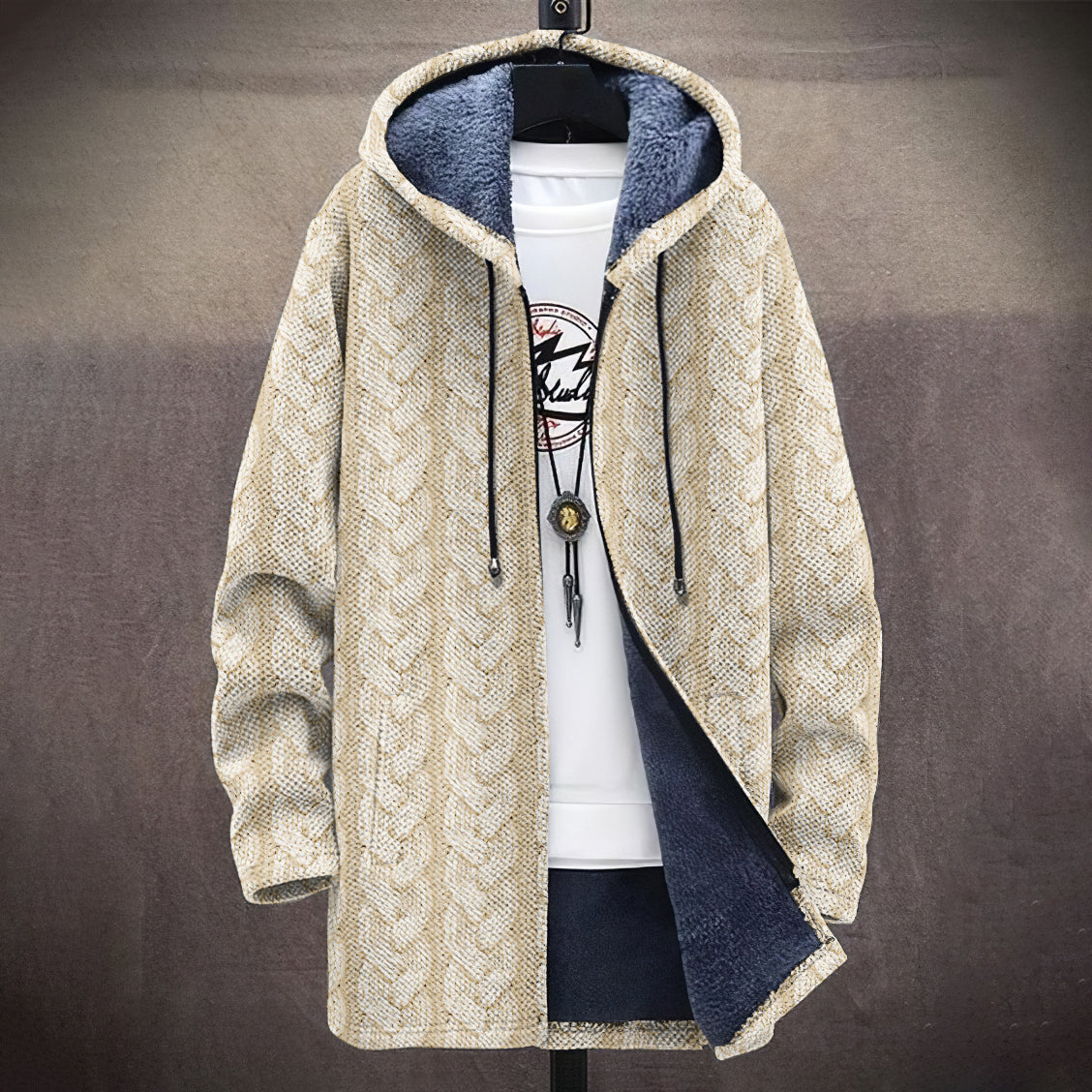 Classic Double-Breasted Coat