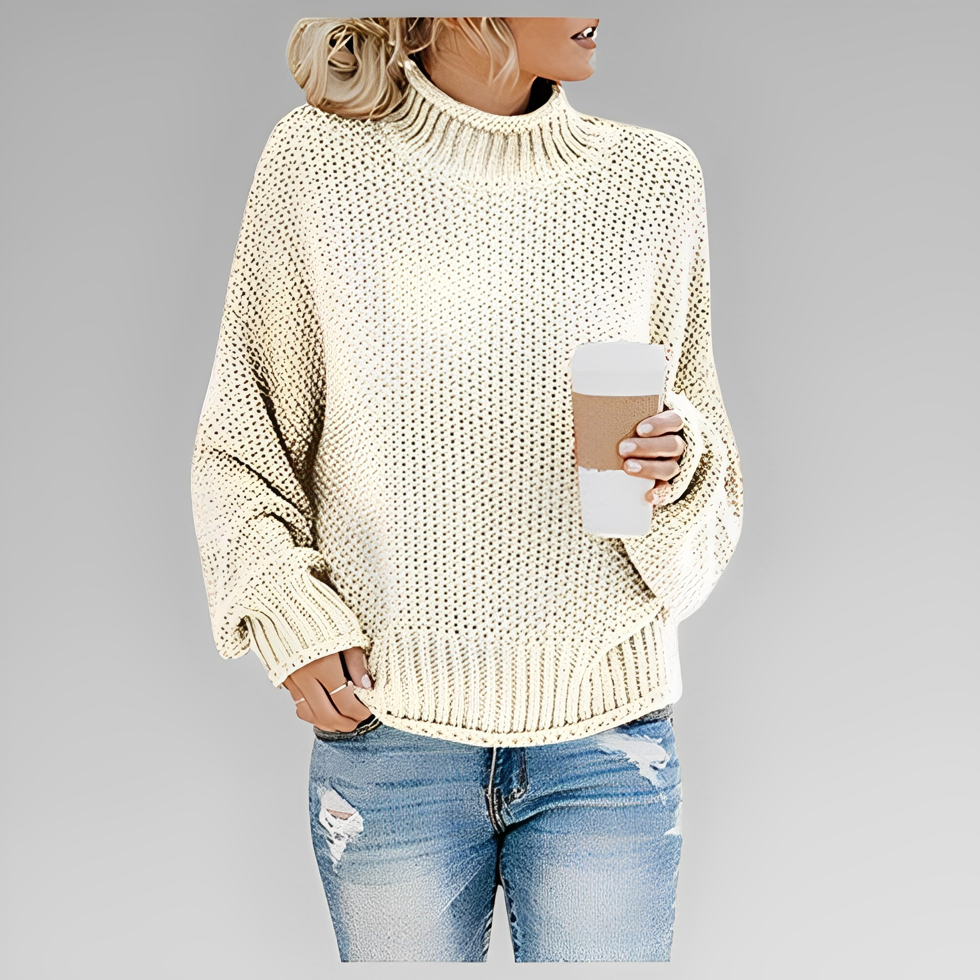Easy Textured Sweater