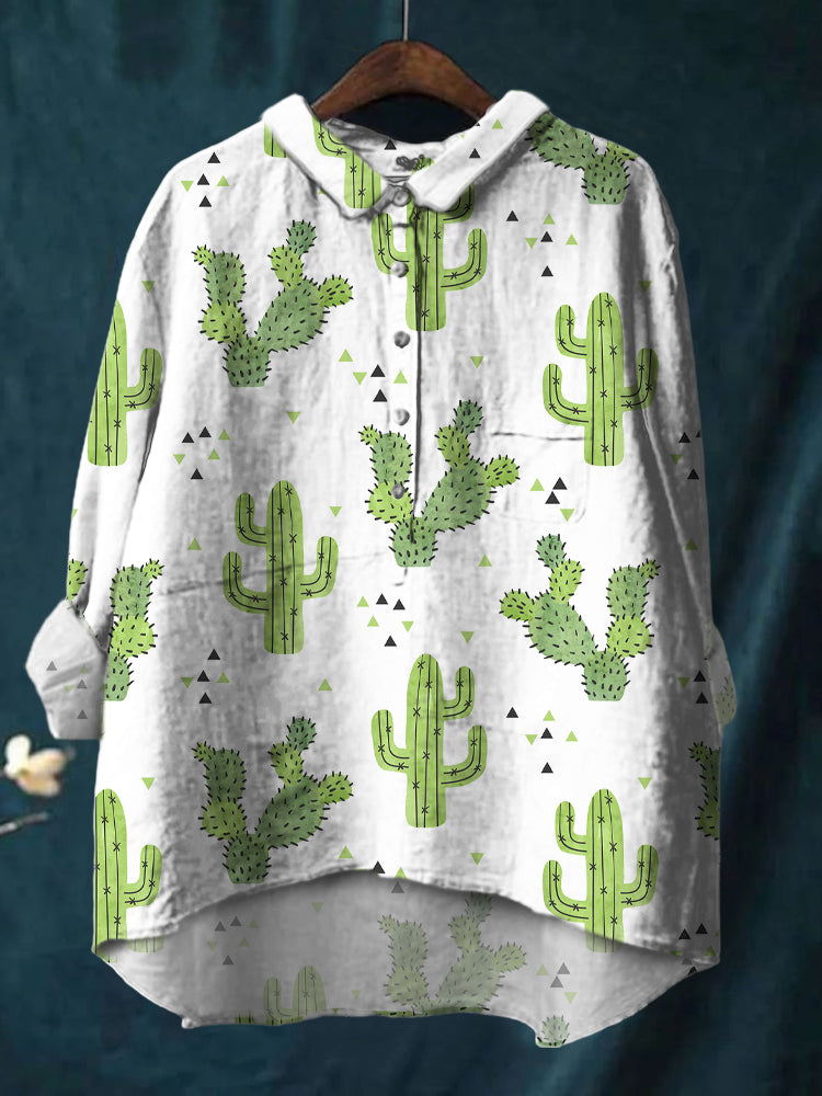 Relaxed Collared Shirt