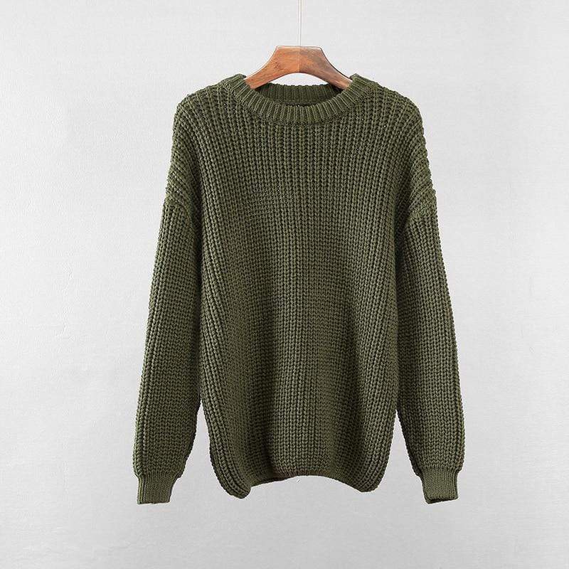 Textured Knit Sweater