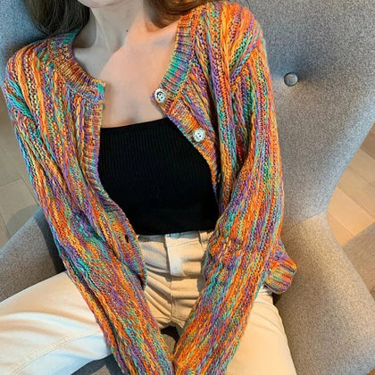 Relaxed Buttoned Sweater