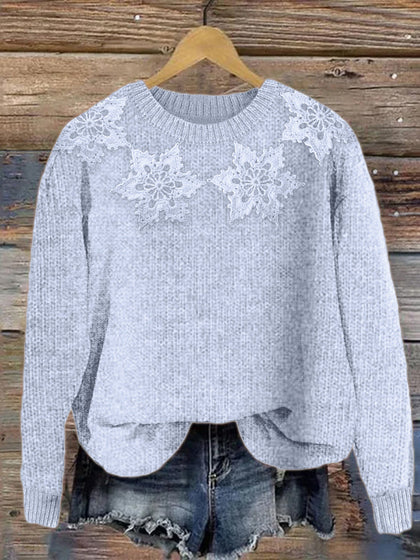 Soft Buttoned Sweater