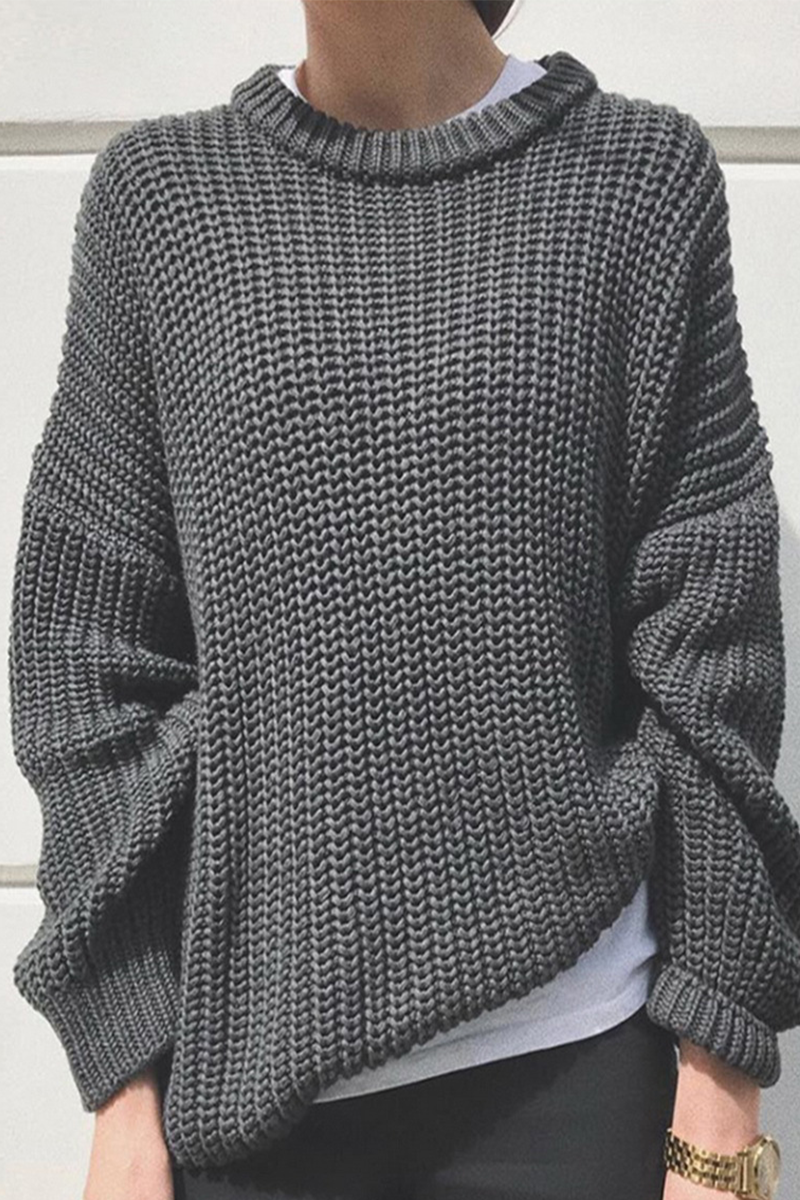 Cozy Buttoned Sweater