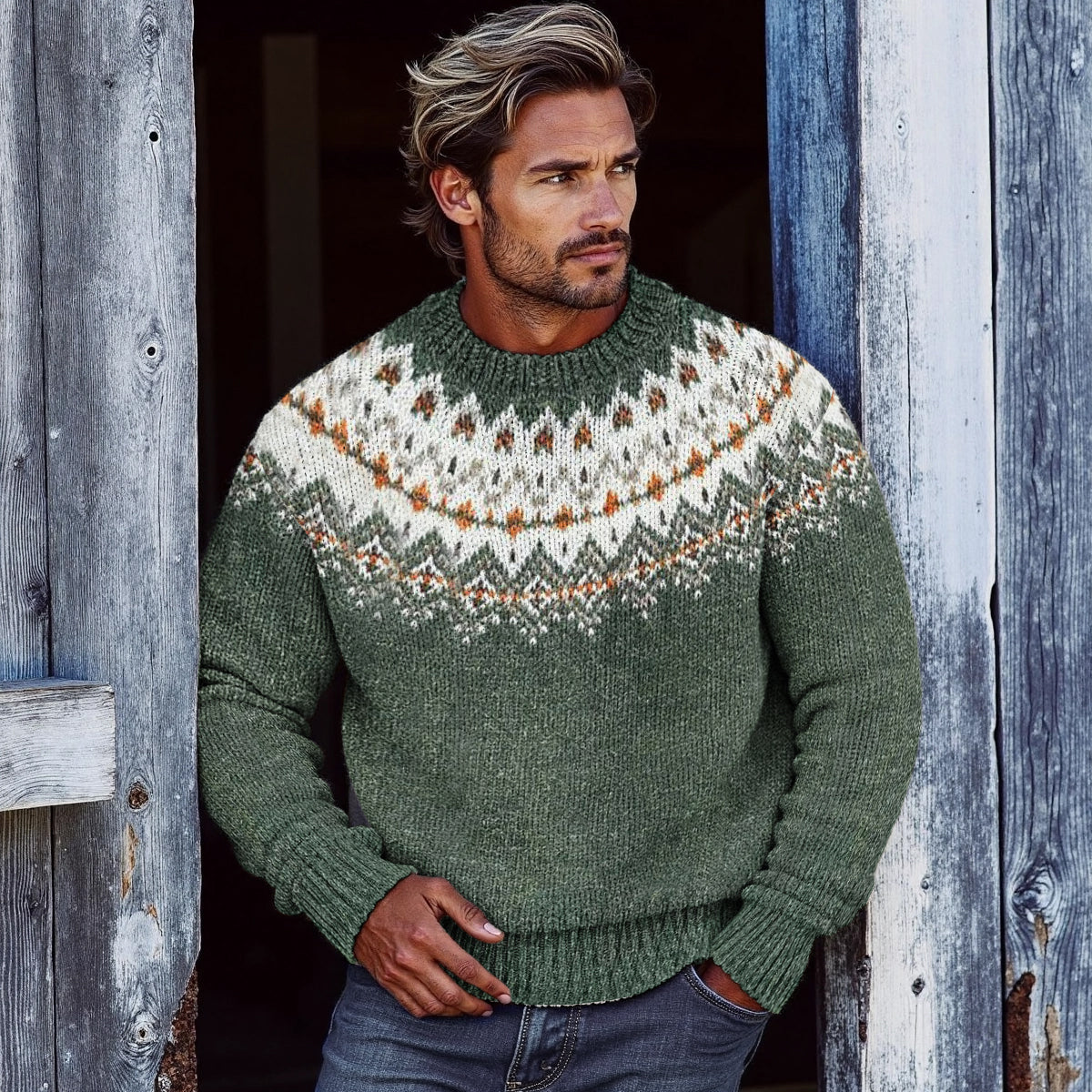 Relaxed Ribbed Sweater