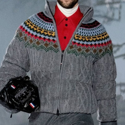 Warm Buttoned Sweater