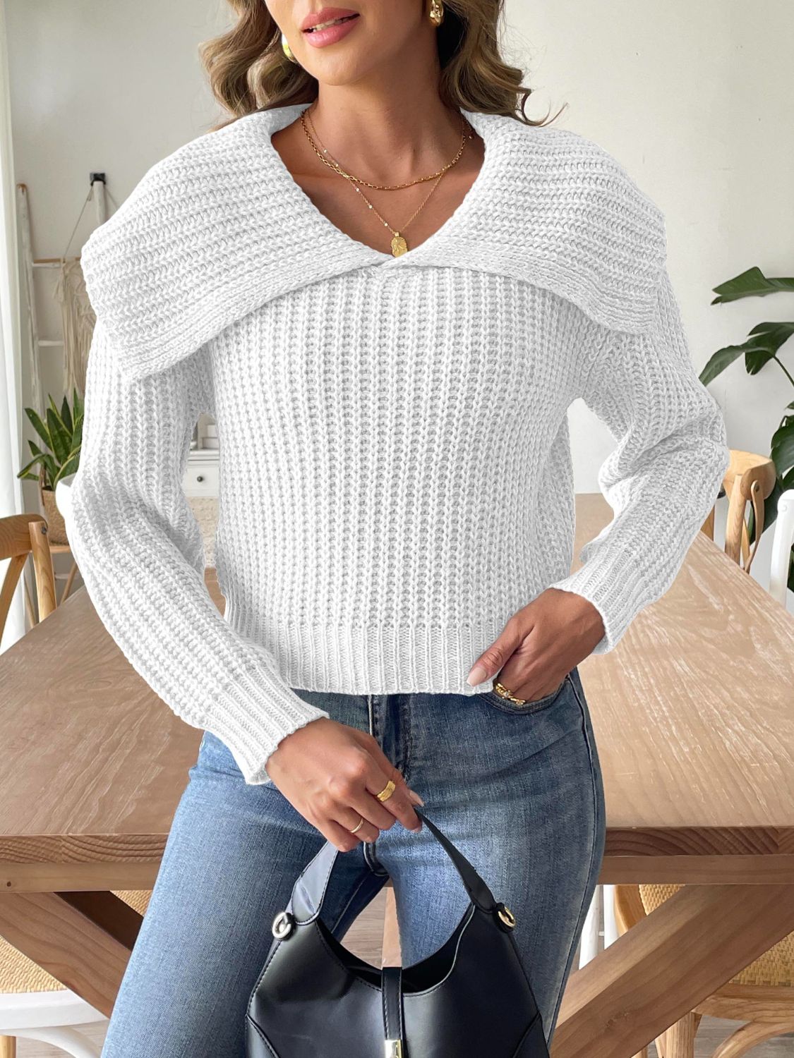 Soft Cable Sweater
