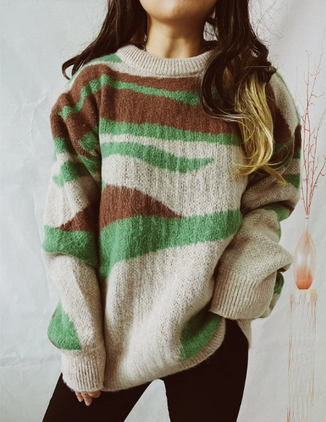 Relaxed Textured Sweater