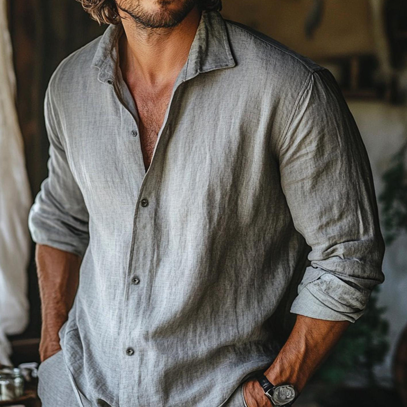 Relaxed Striped Shirt