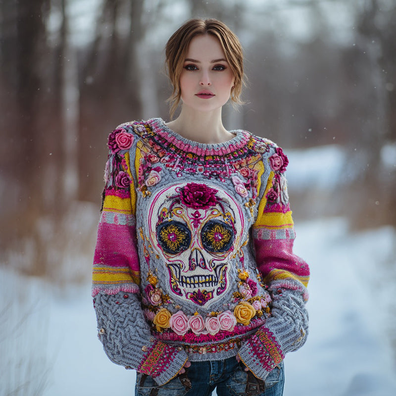 Relaxed Cropped Sweater