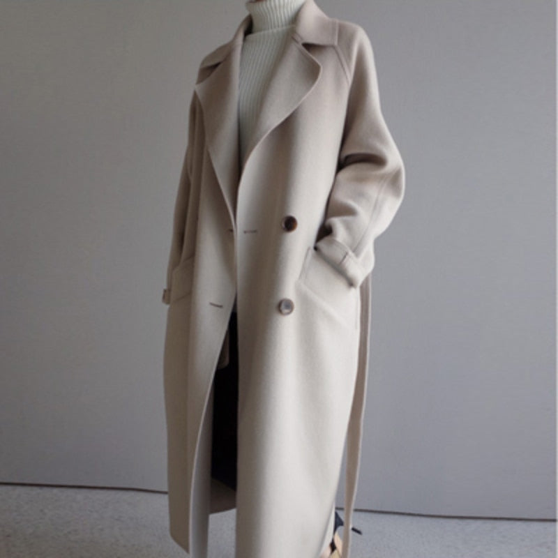 Layered Longline Coat