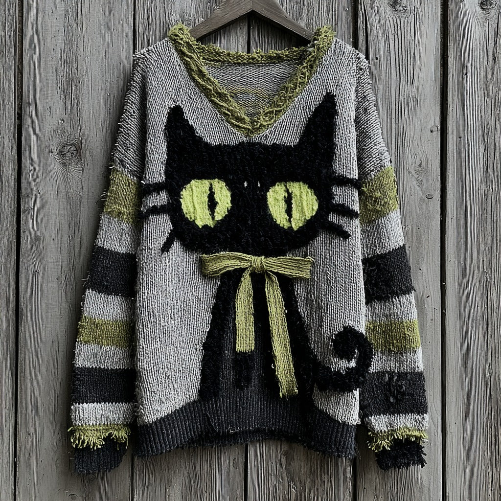 Casual Buttoned Sweater