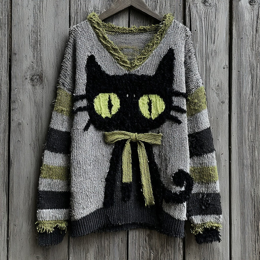 Casual Buttoned Sweater