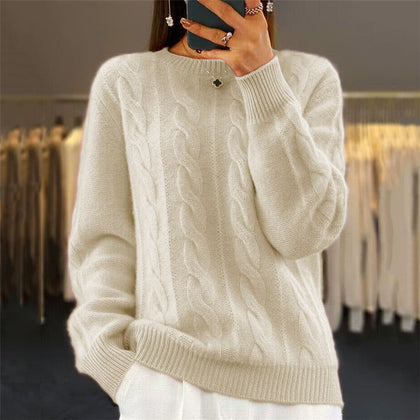 Relaxed Cropped Sweater