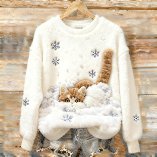 Cozy Cropped Sweater