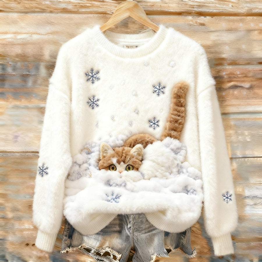 Cozy Cropped Sweater