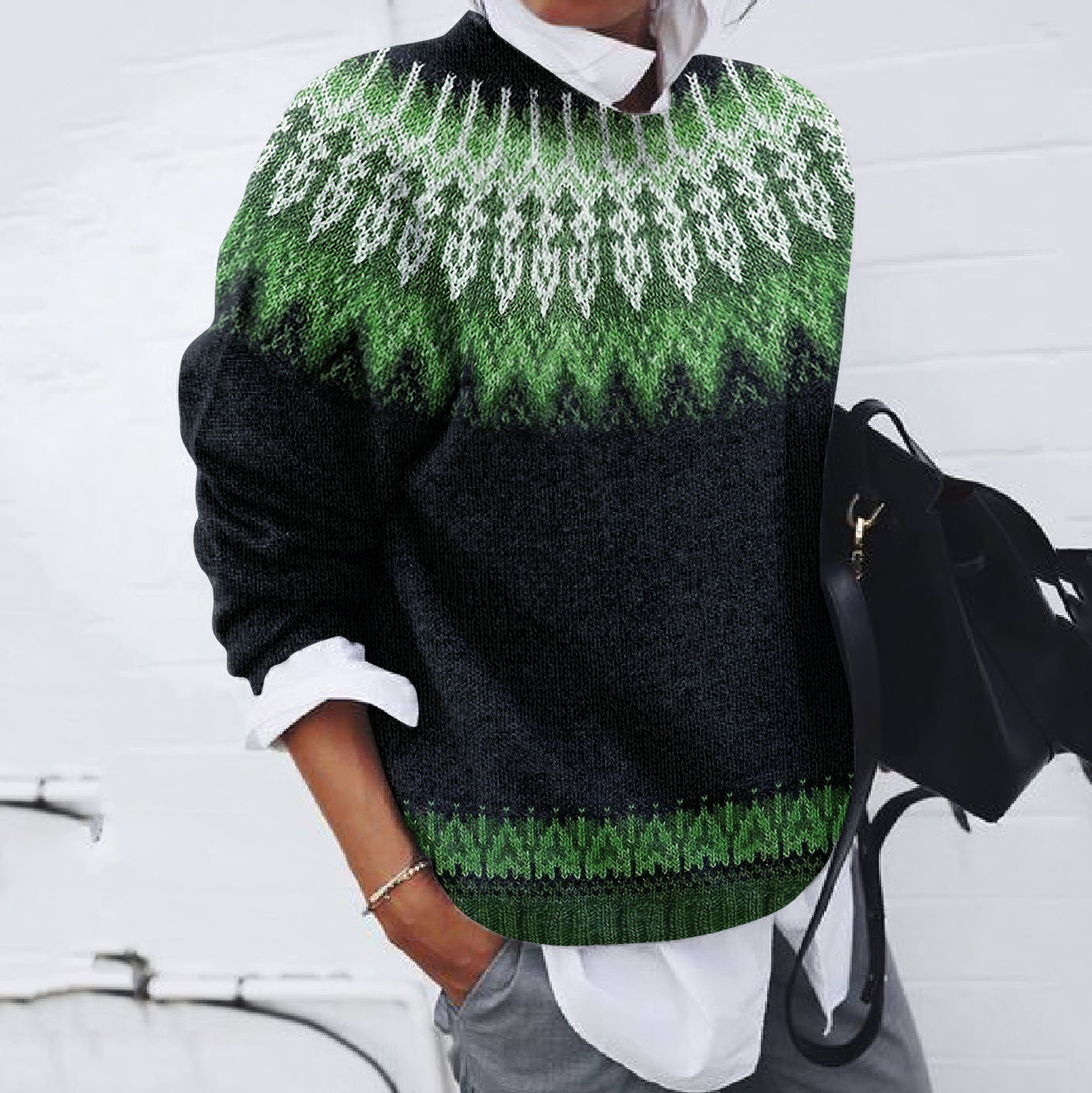 Warm Ribbed Sweater