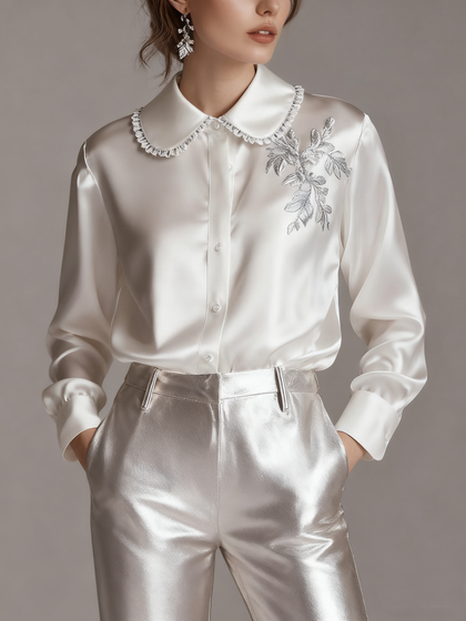 Relaxed Collared Shirt