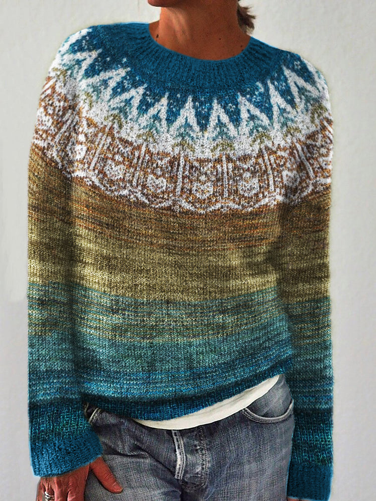 Cozy Buttoned Sweater