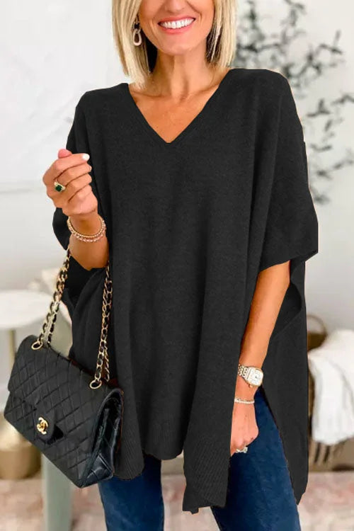 Relaxed Ribbed Sweater