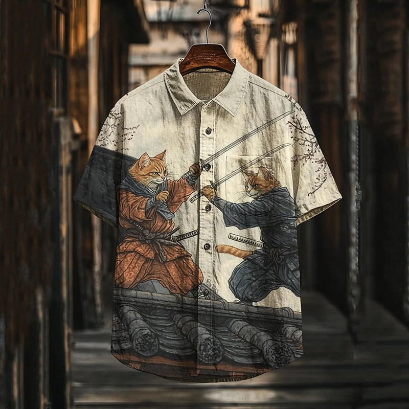 Casual Short-Sleeve Shirt